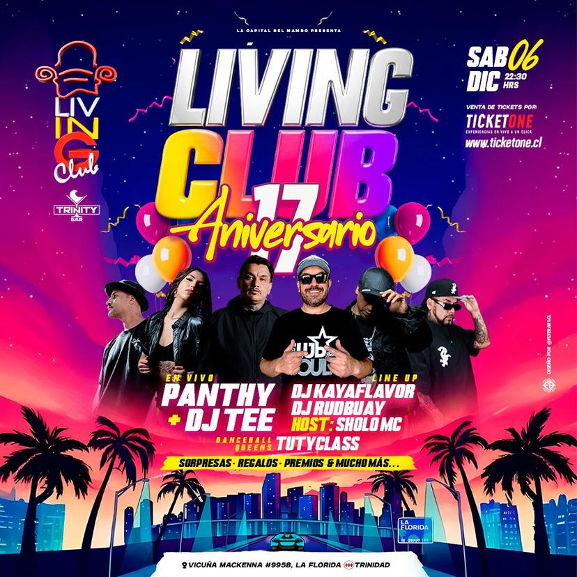LIVING CLUB "17" ANIVERSARIO