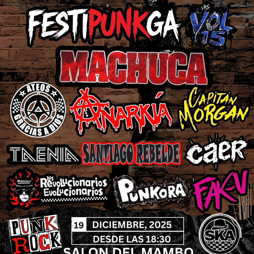 FESTIPUNGA VOL 15 SKA VS PUNK