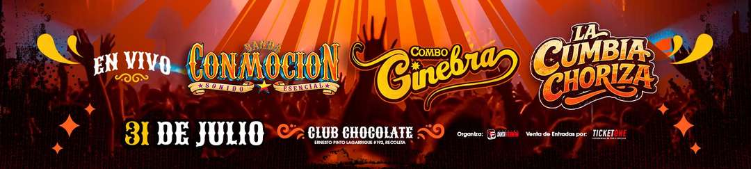 CONMOCIÓN / COMBO GINEBRA / CUMBIA CHORIZA
