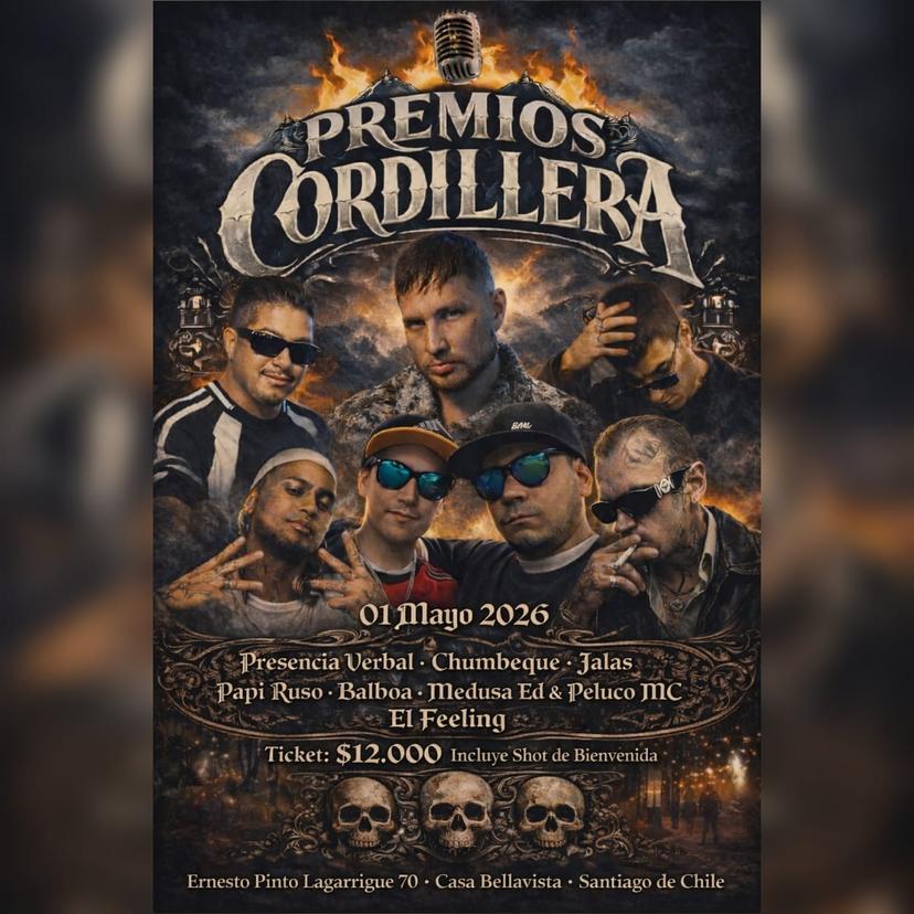 PREMIOS CORDILLERA 2026